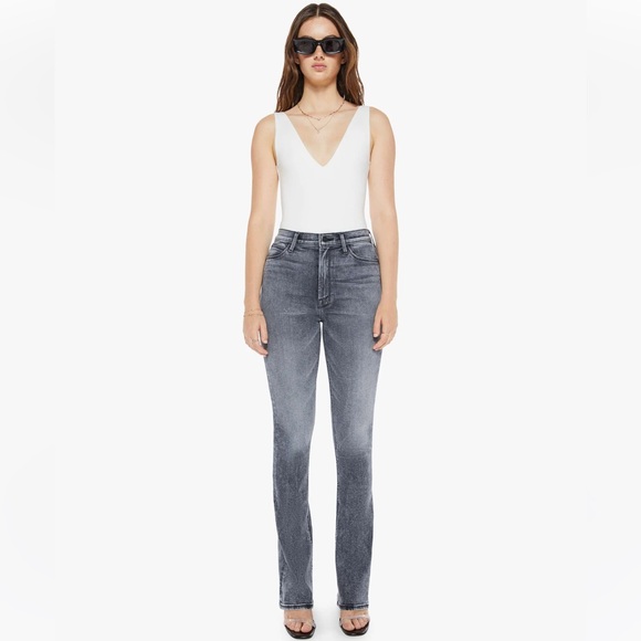 Mother Jeans High Waisted Runaway Train Stops Sz 27 - Picture 1 of 16